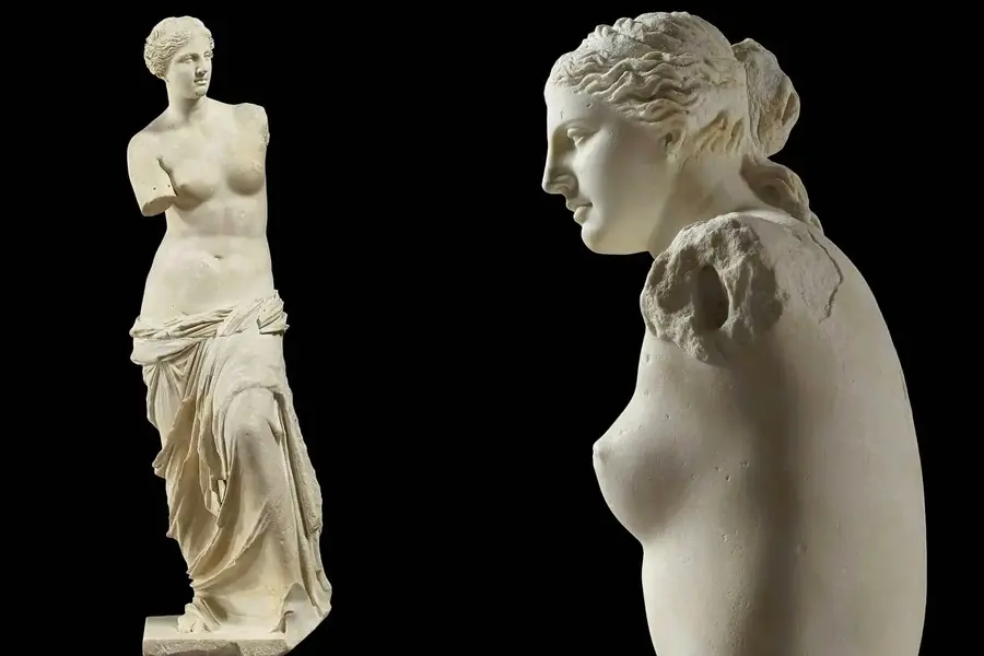 Tác phẩm nghệ thuật là gì - Tượng Venus de Milo - Thần Vệ Nữ, Tác giả: Alexandros of Antioch